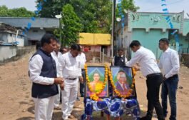 एटापल्ली येथे डा. बाबासाहेब आंबेडकर जयंती साजरी